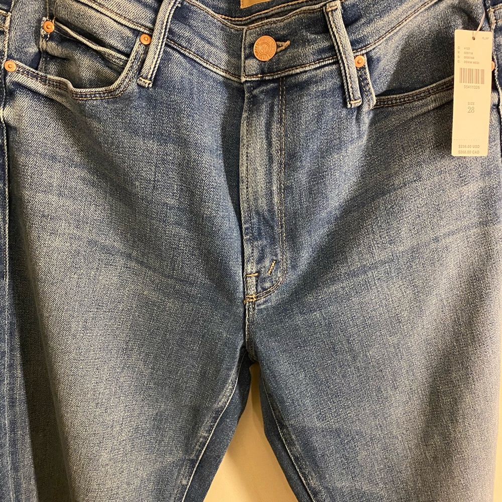 MOTHER The Dazzler High-Rise Straight Jeans - Picture 6 of 7